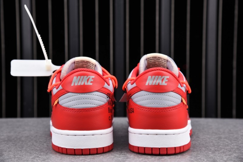 Nike Dunk Low Off-White University Red