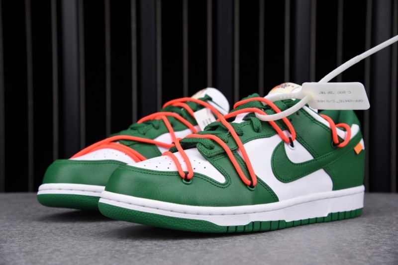 Nike Dunk Low Off-White Pine Green