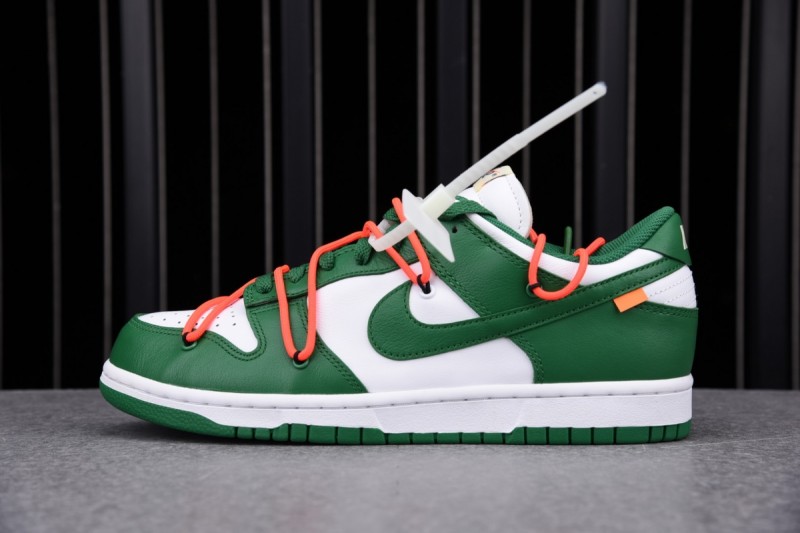 Nike Dunk Low Off-White Pine Green