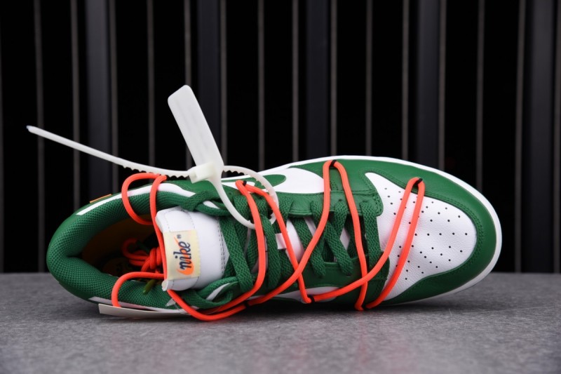 Nike Dunk Low Off-White Pine Green