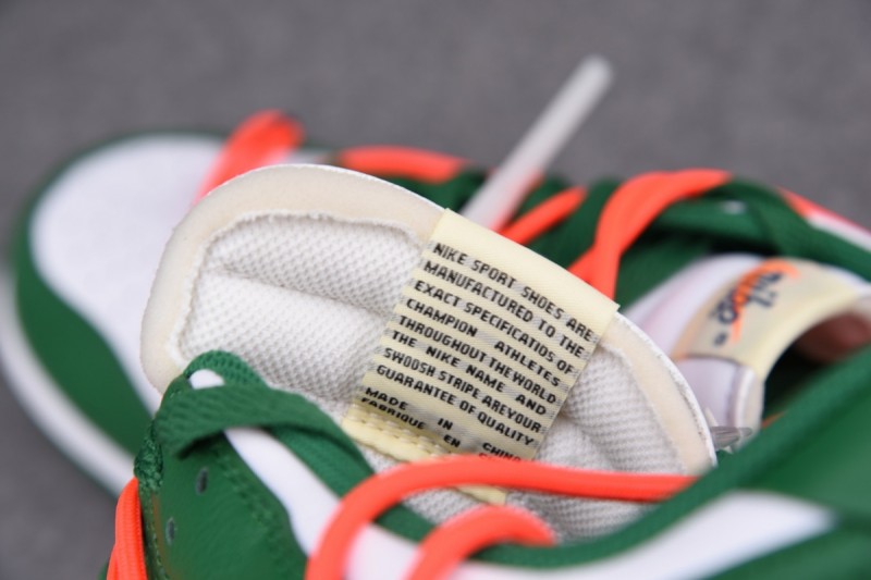 Nike Dunk Low Off-White Pine Green