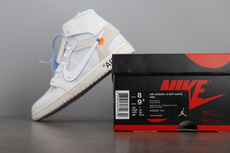 Jordan 1 Retro High Off-White White