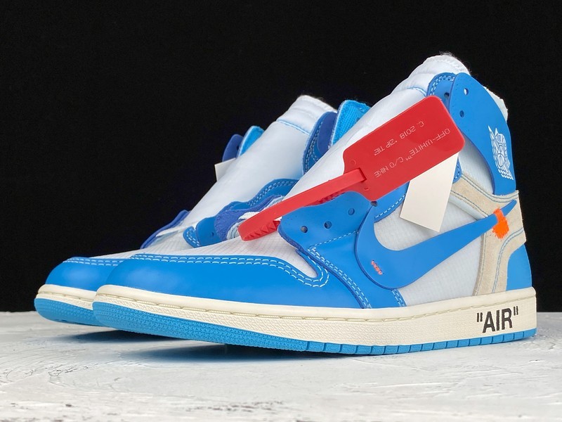 Jordan 1 Retro High Off-White University Blue