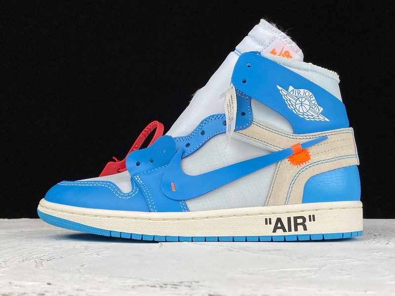 Jordan 1 Retro High Off-White University Blue