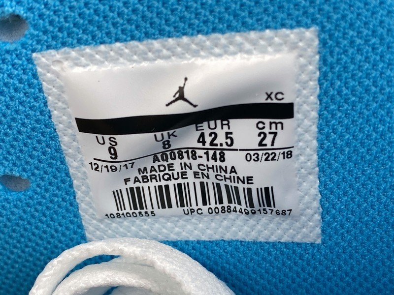 Jordan 1 Retro High Off-White University Blue