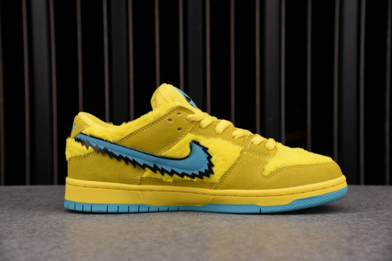 Nike SB Dunk Low Grateful Dead Bears Opti Yellow