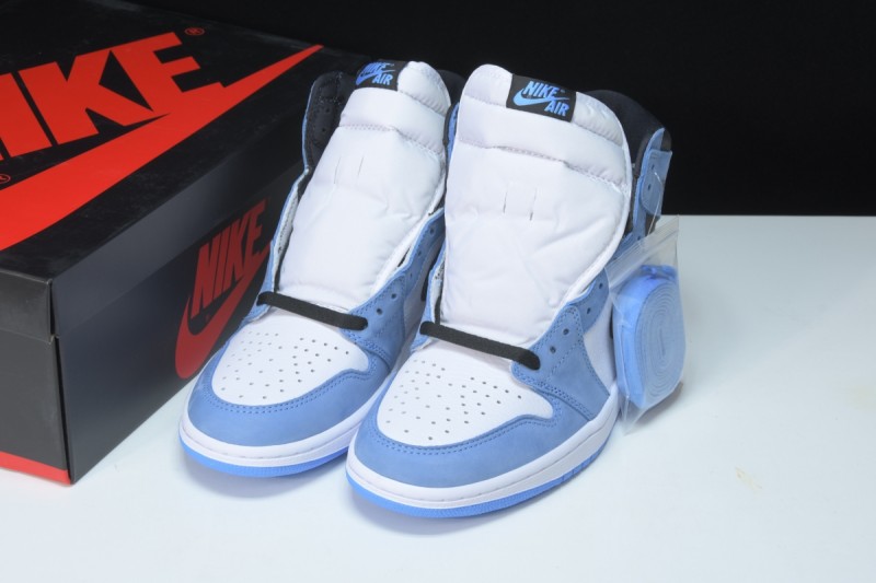 Jordan 1 Retro High White University Blue Black