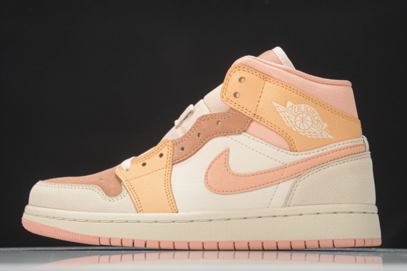 Jordan 1 Mid Apricot Orange (W)