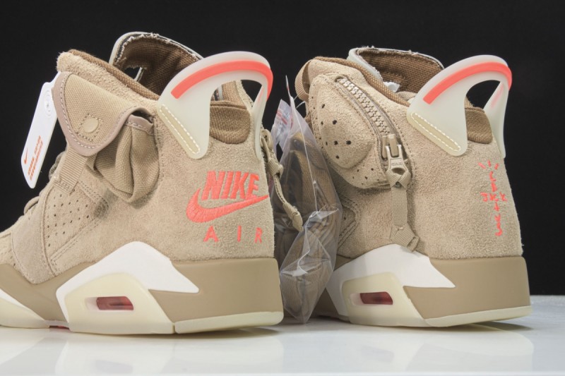 Jordan 6 Retro Travis Scott British Khaki