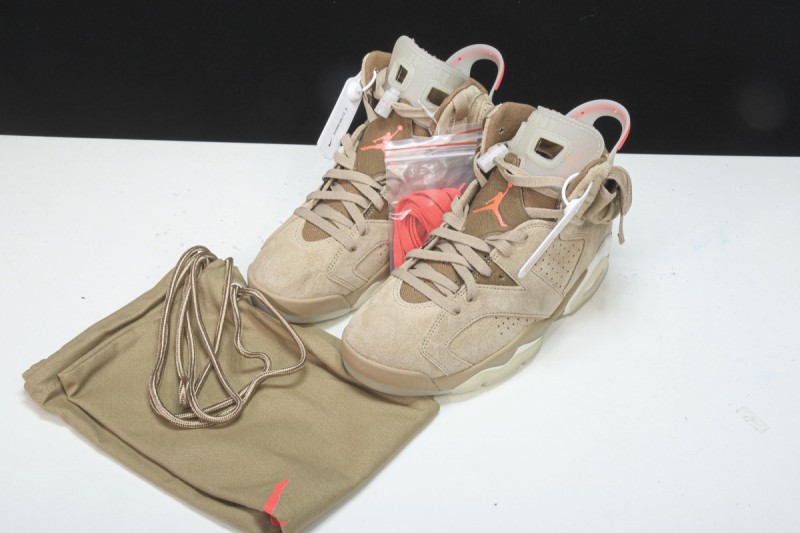 Jordan 6 Retro Travis Scott British Khaki