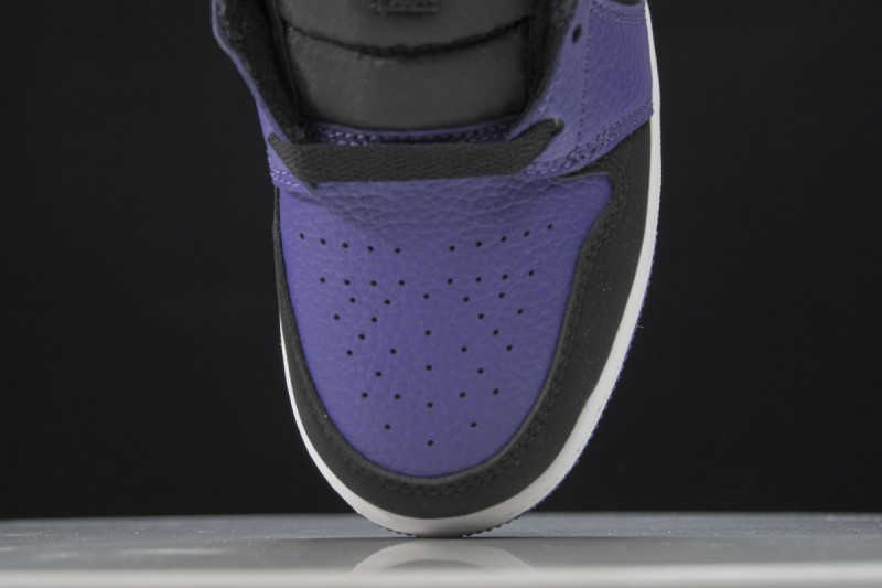 Jordan 1 Mid Black Dark Concord