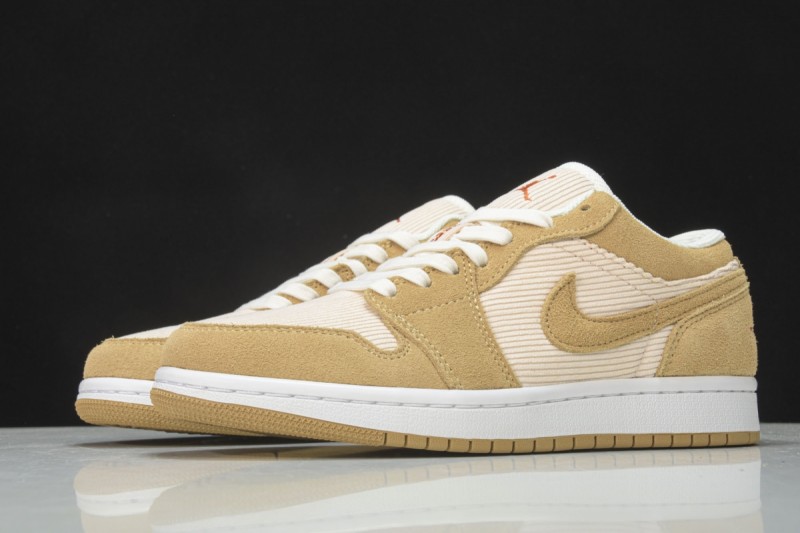 Jordan 1 Low SE Twine Orange Quartz Corduroy