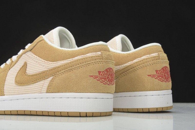 Jordan 1 Low SE Twine Orange Quartz Corduroy