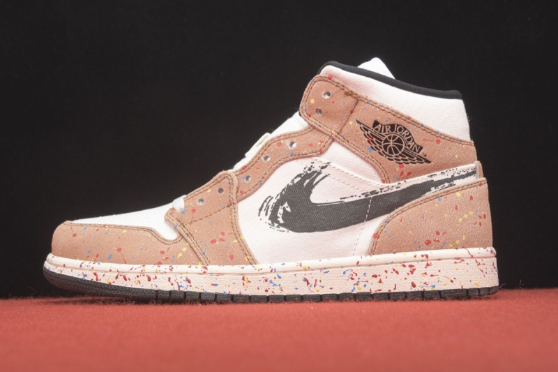 Jordan 1 Mid SE Brushstroke