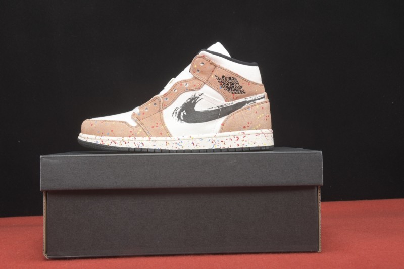 Jordan 1 Mid SE Brushstroke