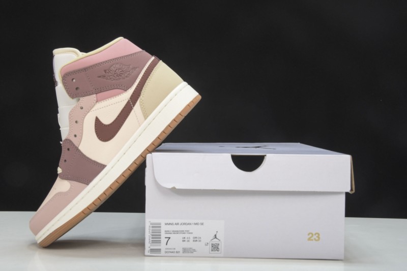 Jordan 1 Mid SE Dark Pony Smoky Mauve