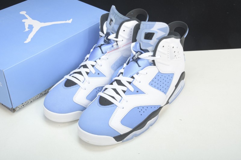 Jordan 6 Retro UNC White