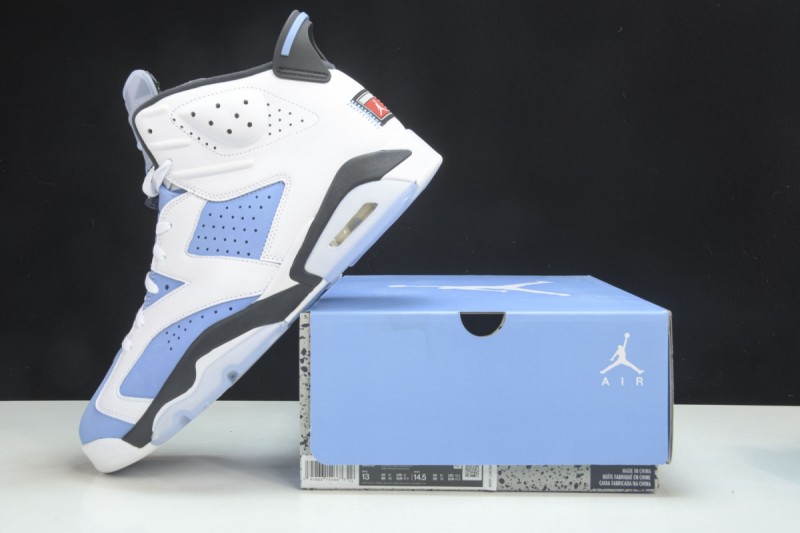 Jordan 6 Retro UNC White