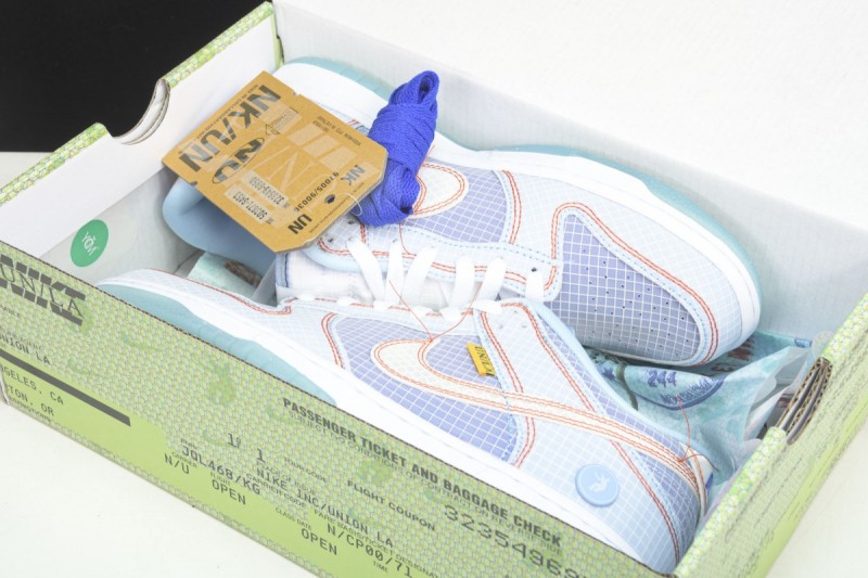 Nike Dunk Low Union Passport Pack Blue