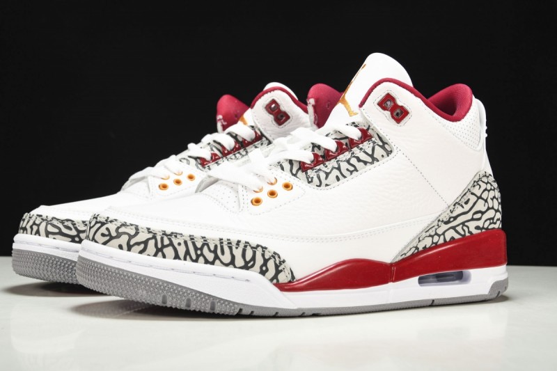 Jordan 3 Retro Cardinal Red