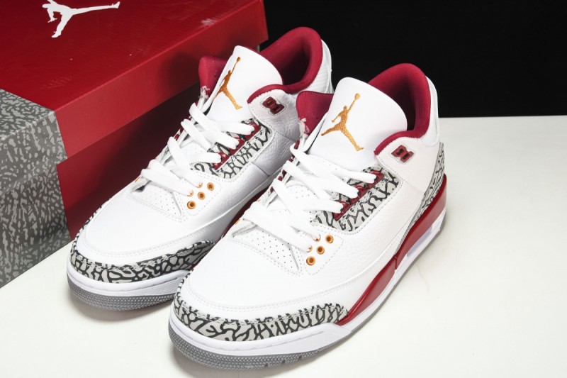 Jordan 3 Retro Cardinal Red