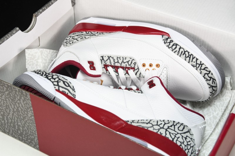 Jordan 3 Retro Cardinal Red