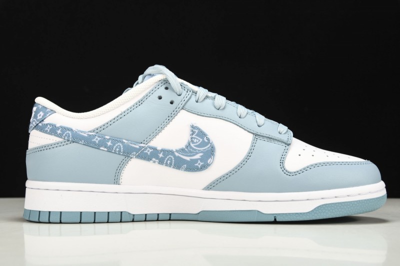 Nike Dunk Low Essential Paisley Pack Worn Blue