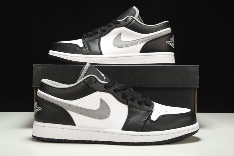 Jordan 1 Low Black White Grey