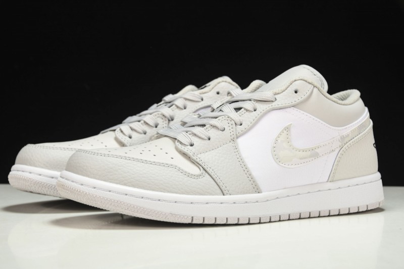 Jordan 1 Low White Camo