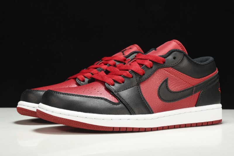 Jordan 1 Low Black Gym Red