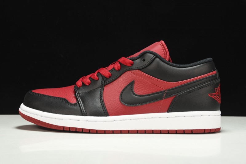 Jordan 1 Low Black Gym Red