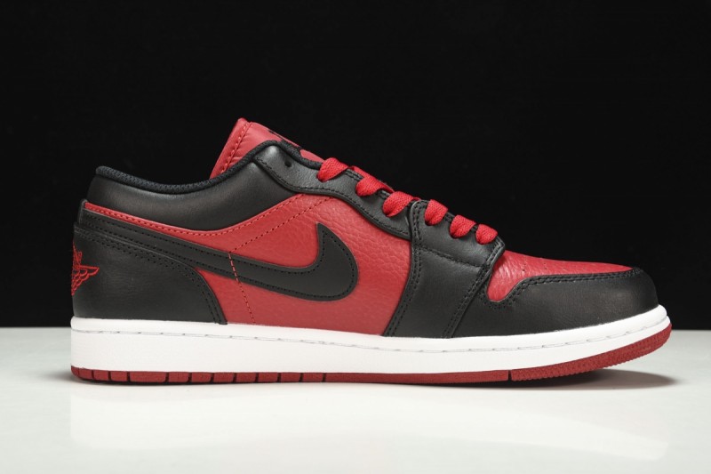 Jordan 1 Low Black Gym Red