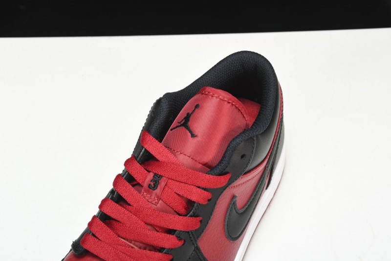 Jordan 1 Low Black Gym Red