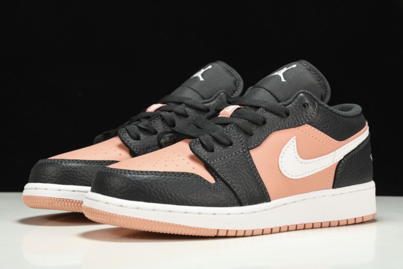 Jordan 1 Low Black Pink Quartz