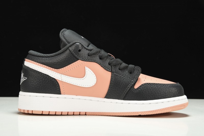 Jordan 1 Low Black Pink Quartz