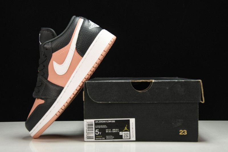 Jordan 1 Low Black Pink Quartz