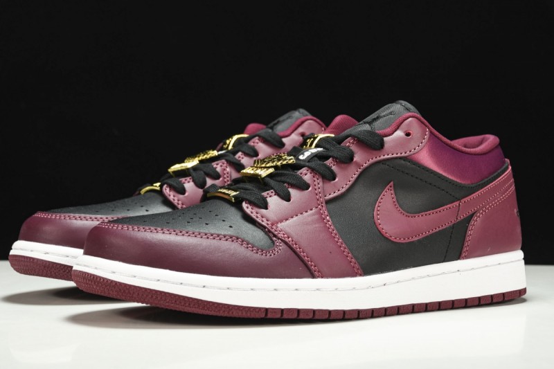 Jordan 1 Low Dark Beetroot Black