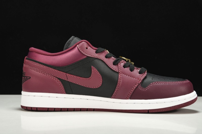 Jordan 1 Low Dark Beetroot Black