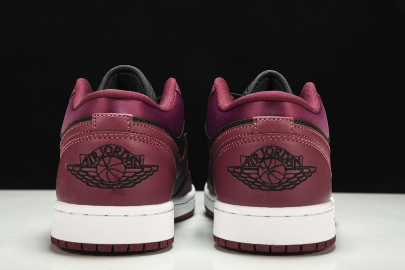 Jordan 1 Low Dark Beetroot Black