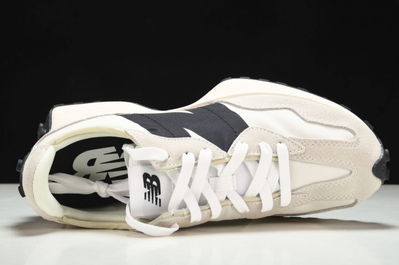 New Balance 327 Sea Salt Black