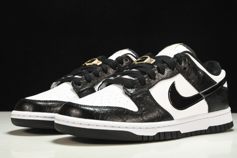 Nike Dunk Low World Champs Black White