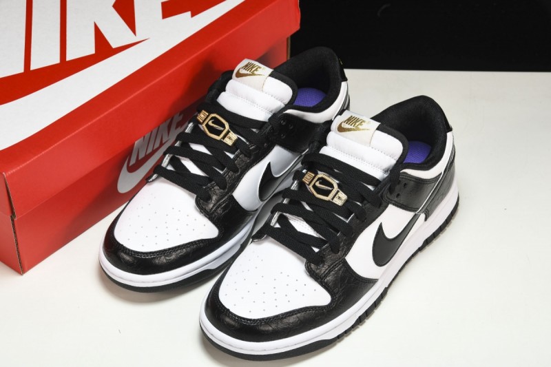 Nike Dunk Low World Champs Black White