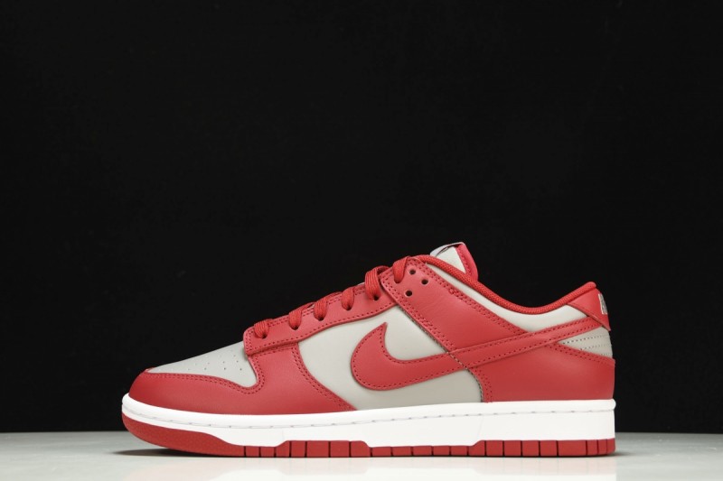 Nike Dunk Low Retro Medium Grey Varsity Red UNLV