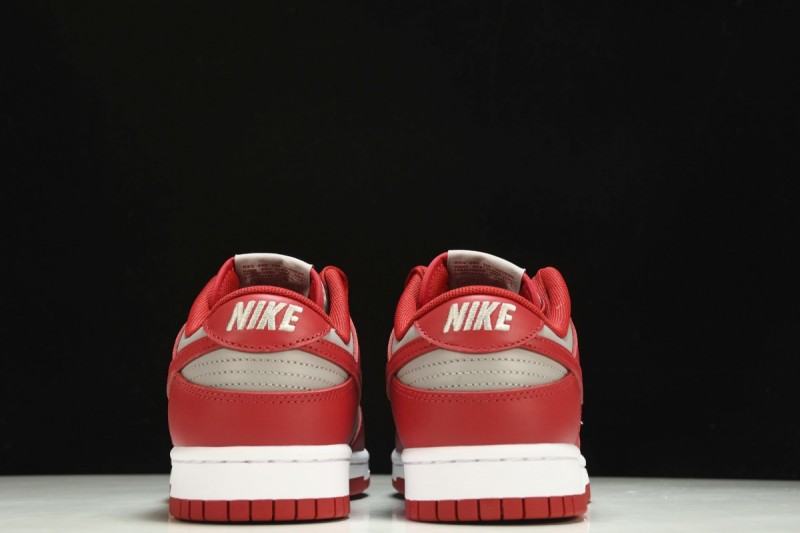 Nike Dunk Low Retro Medium Grey Varsity Red UNLV