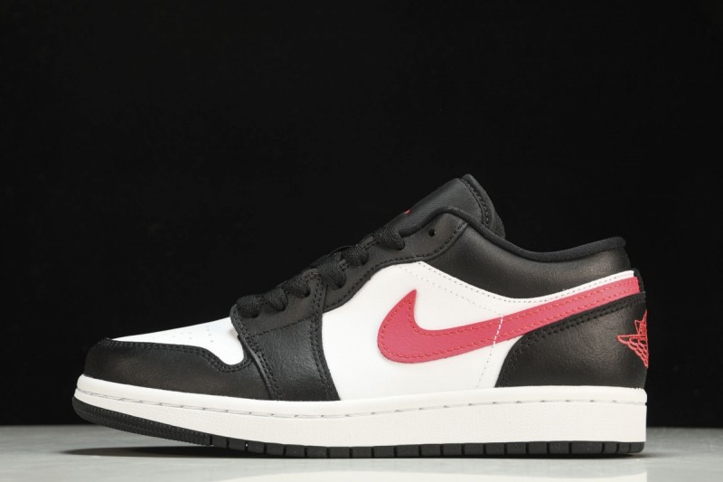 Jordan 1 Low Black Siren Red