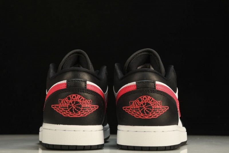 Jordan 1 Low Black Siren Red