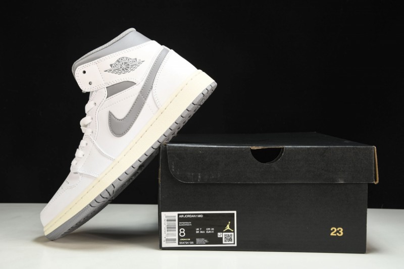 Air Jordan 1 Mid Neutral Grey