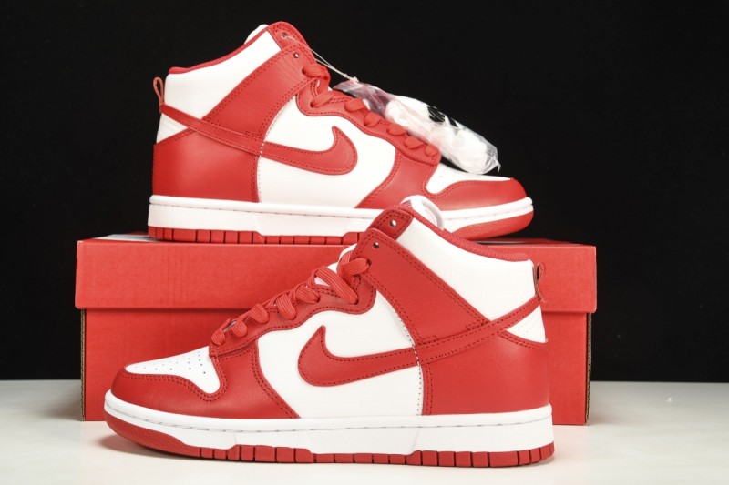 Nike Dunk High Championship White Red