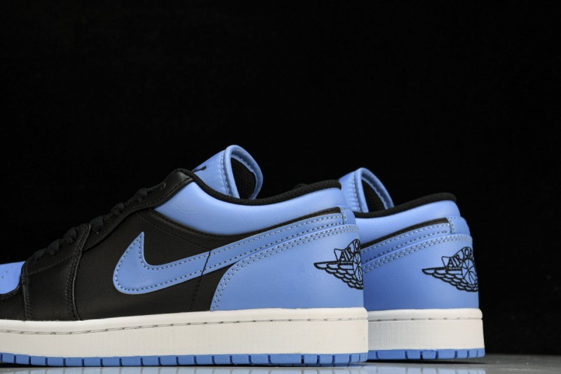 Jordan 1 Low Black University Blue