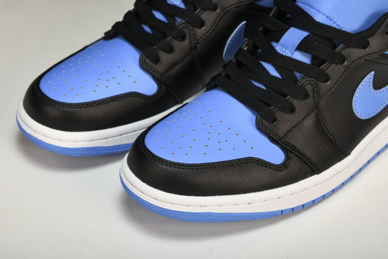 Jordan 1 Low Black University Blue